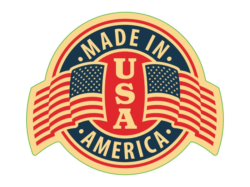 VINTAGE LOOK Made in America / USA Decals. Custom Set of 4 display picture 3