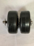 NordicTrack Ski Machine Legacy SMALL SOLID WHEEL / Corner or End Roller.  This is also the Rear Frame Floor Wheel