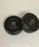NordicTrack Ski Machine Legacy SMALL SOLID WHEEL / Corner or End Roller.  This is also the Rear Frame Floor Wheel