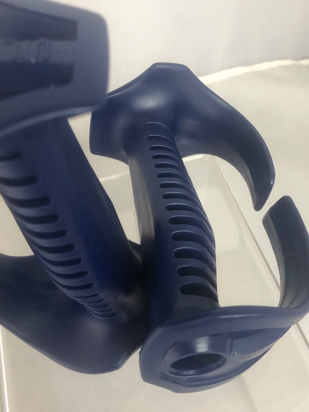 Nordic Fitness Ski Machine FITNESS GRIPS Navy Blue Wraparound Strapless Grip - (8l)