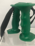 Nordic Fitness Scott GREEN FITNESS GRIPS Comfortable Vented Design with Wrist Straps - (8g)