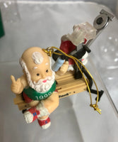 NordicTrack Limited Edition Enesco Christmas Treasures Ornament Collection 1999