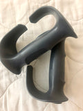 Nordic Fitness Ski Machines NEW Custom Strapless Ski Grips GRAY Limited Edition - (G)