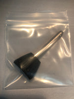 ONE NordicTrack Skier / Ski Machine Original "Black Head" 1/4" Straight Detent / Steel Pin Fits Chrome Legs & Legacy Upright Tube