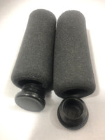 NEW NordicTrack Skier/  Ski Machines BACK WHEEL FRAME REPLACEMENT FOAM TUBE STOP / END RAIL PADS & CAPS;  Pro - Elite - 900-T Skiers
