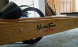 NordicTrack Classic Original USA Built EXCEL Skier  / 505 Ski Machine.  Oak, Chrome & Steel