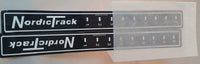 nordicfitnessskimachines - NordicTrack PRO & Other Model Skier L/R LEG TENSION Decal Set !