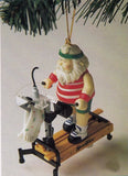 nordicfitnessskimachines - NordicTrack On Track with SANTA SKIER Santa Claus Christmas TREE